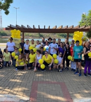 Caminhada marca ações do Setembro Amarelo no HBSH